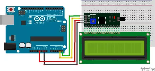 displayI2C bb fritzing